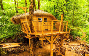 treehouse pod ještědem zážitkové ubytování